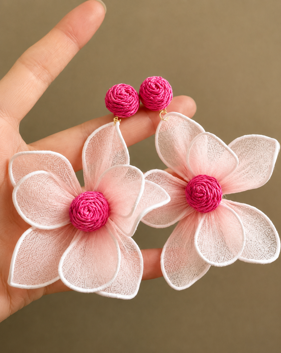 Floral Drop Earrings