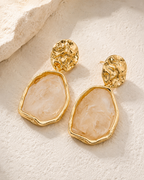 Geometric Drop Earrings