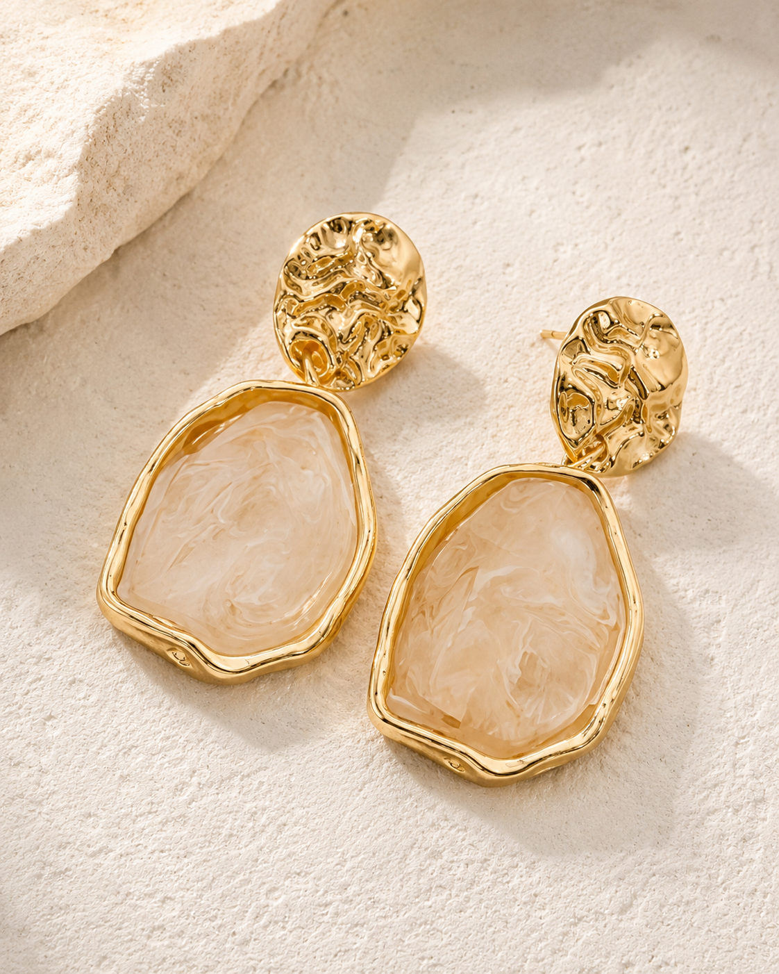 Geometric Drop Earrings