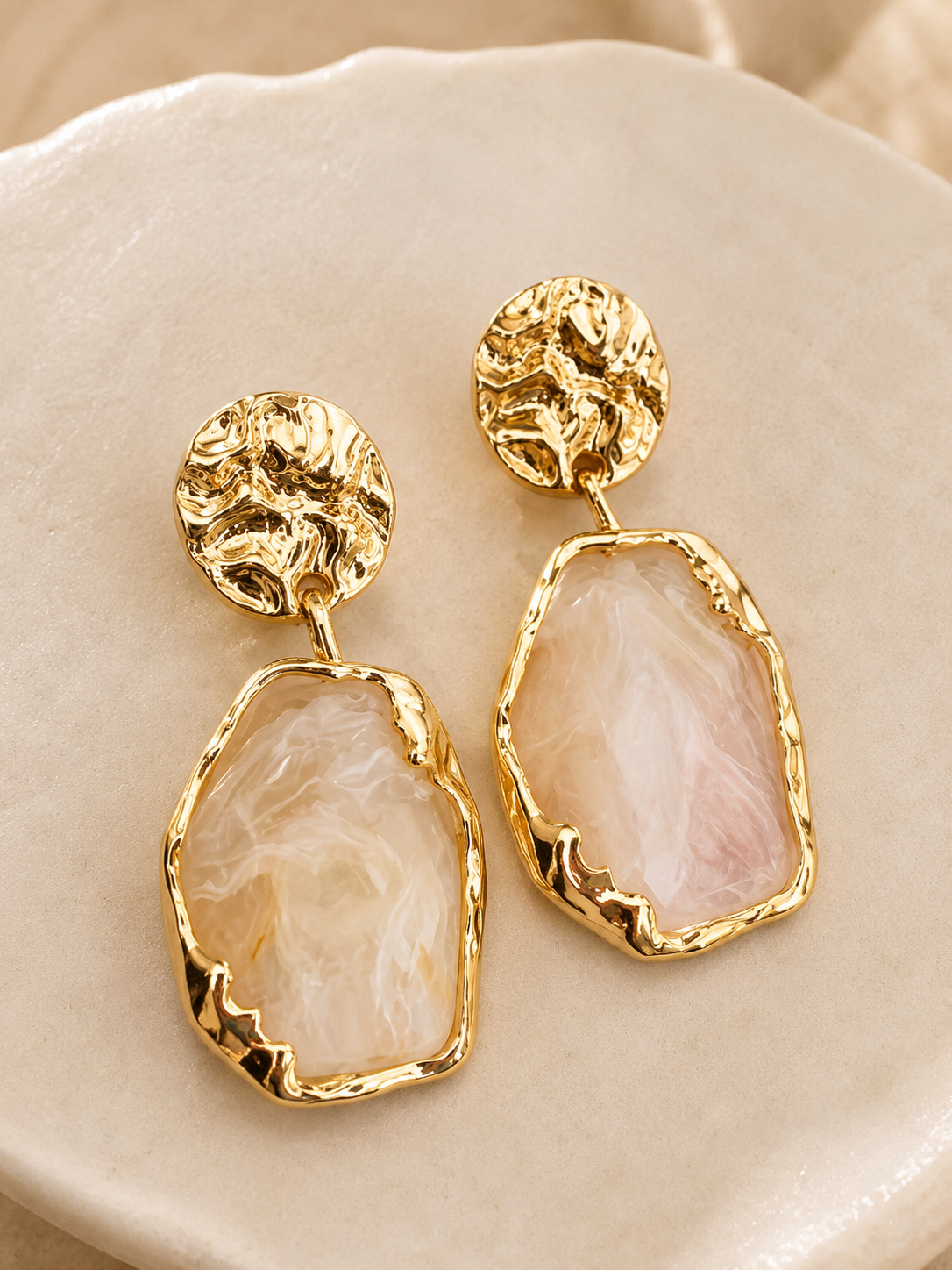 Geometric Drop Earrings