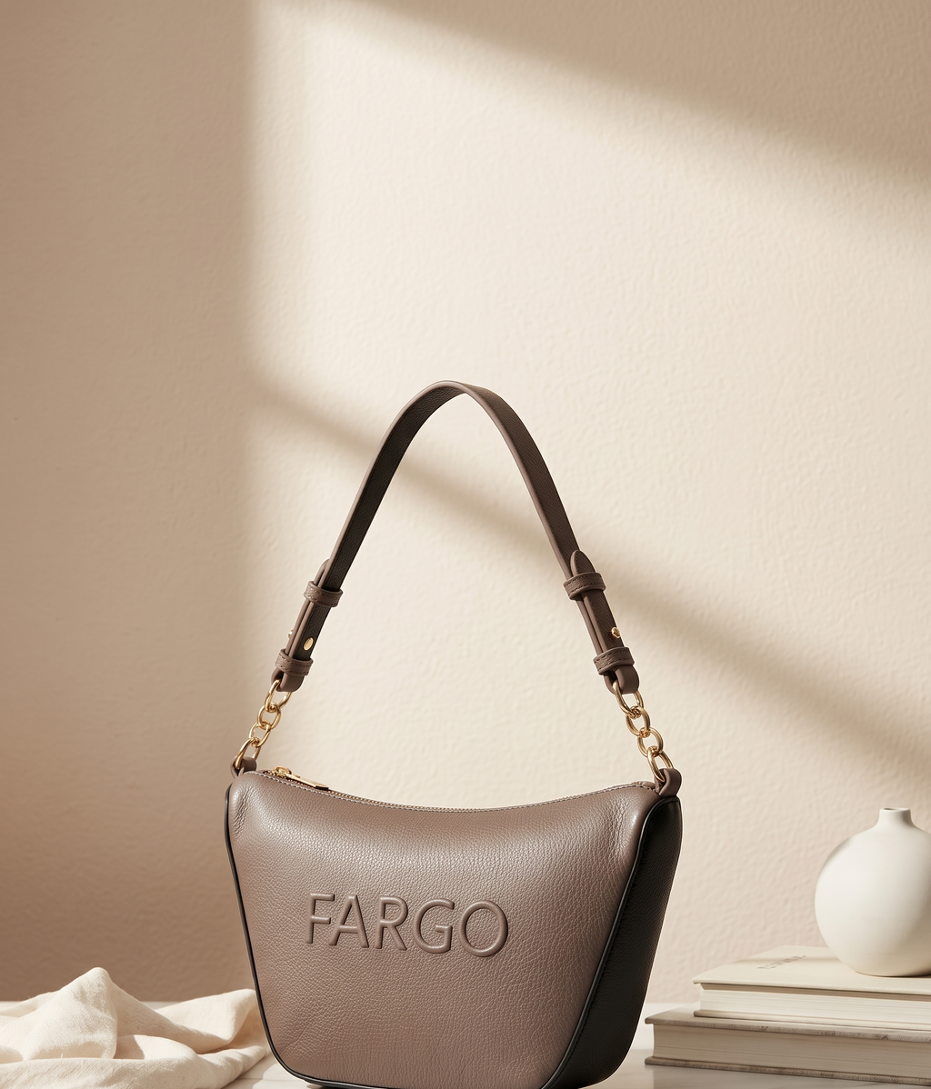 Vista Grey Shoulder Bag for Women