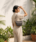 Vista Black Shoulder Bag for Women