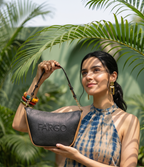 Vista Black Shoulder Bag for Women