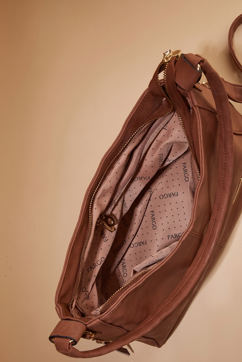 Vegan Leather Tan Women's Handbag