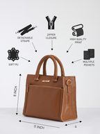 Nova Tan Handbag For Women