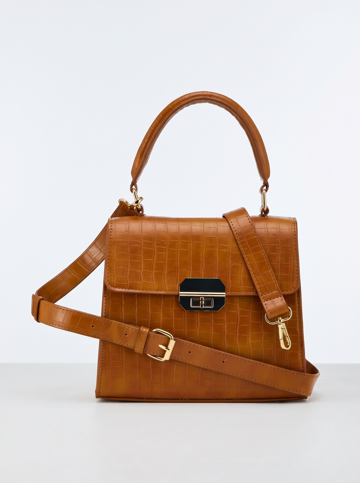 Dynasty Croco Handbag for Women