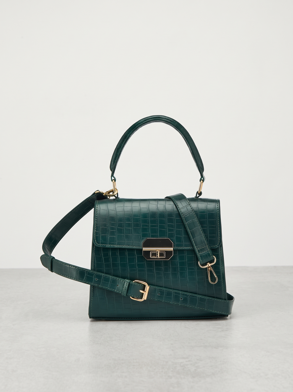 Dynasty Croco Handbag for Women