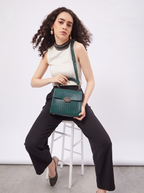 Dynasty Croco Handbag for Women