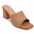 Women Brown Block Heels