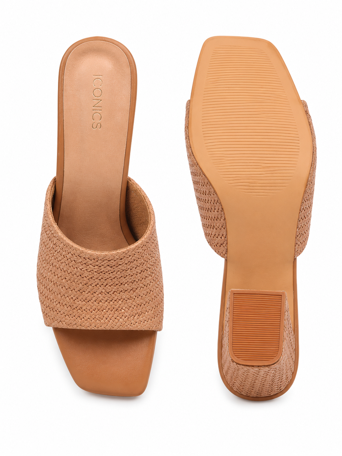 Women Brown Block Heels