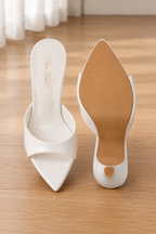 Slim Heeled Mules