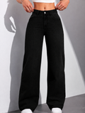 Women Jean Straight Fit High-Rise Stretchable Jeans
