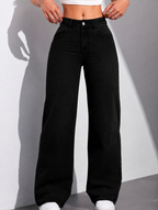 Women Jean Straight Fit High-Rise Stretchable Jeans