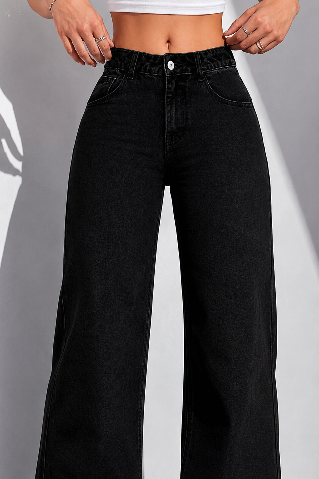 Women Jean Straight Fit High-Rise Stretchable Jeans
