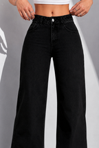 Women Jean Straight Fit High-Rise Stretchable Jeans