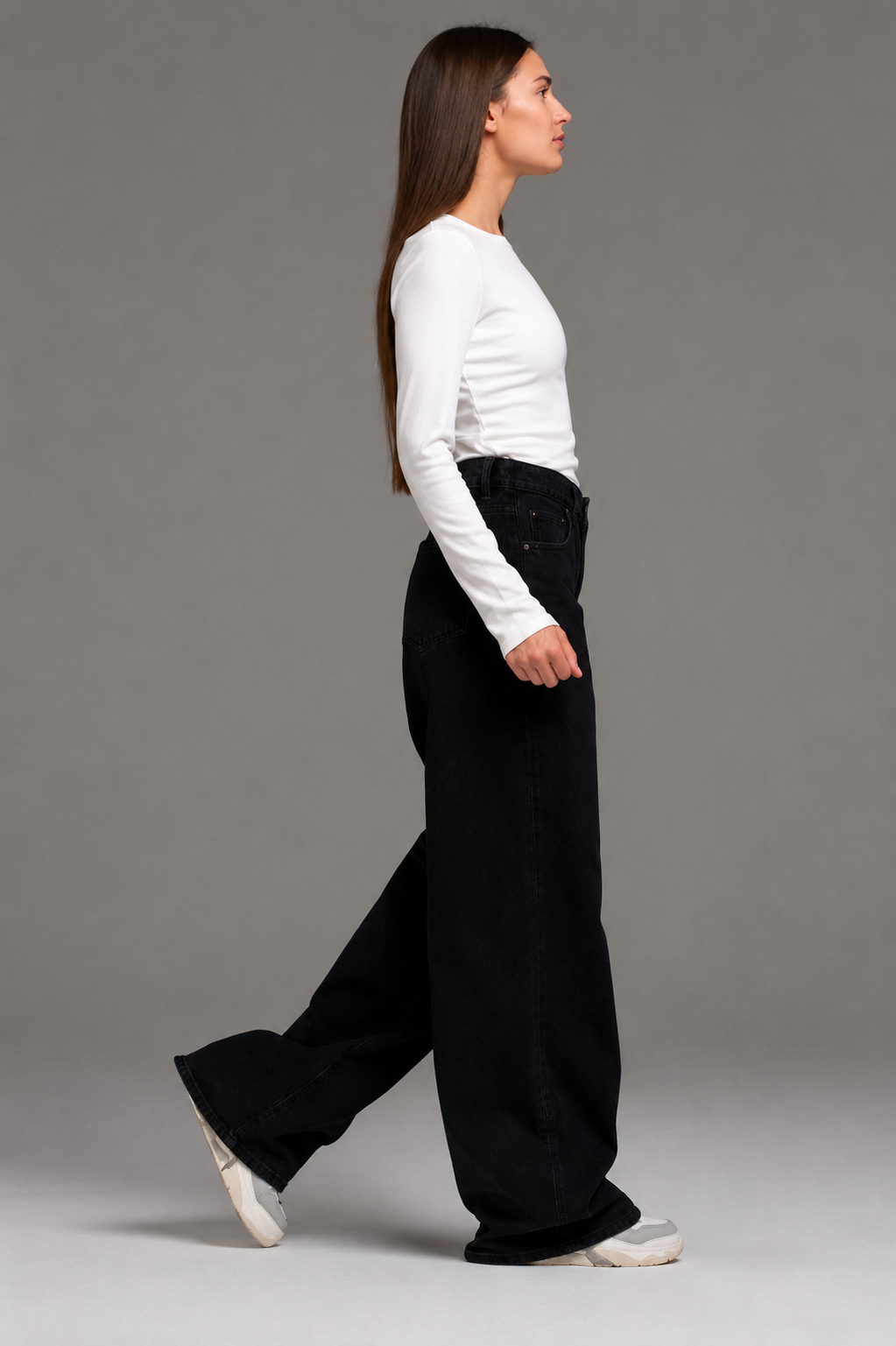 Women Jean Straight Fit High-Rise Stretchable Jeans