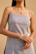 Ethnic Motifs Printed Square Neck Kurti