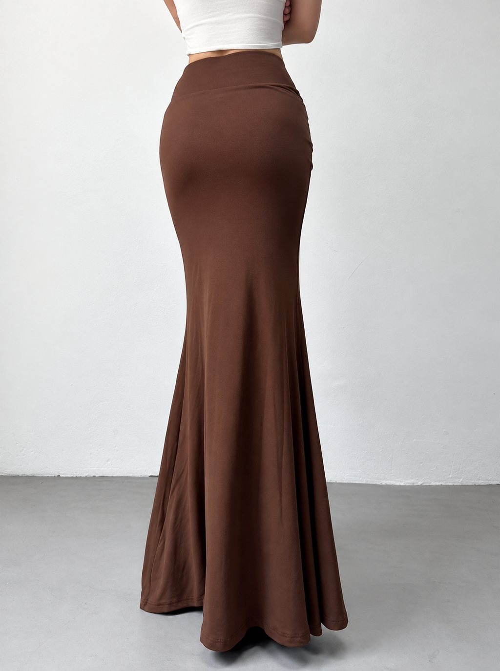 Gathered Mermaid Skirt