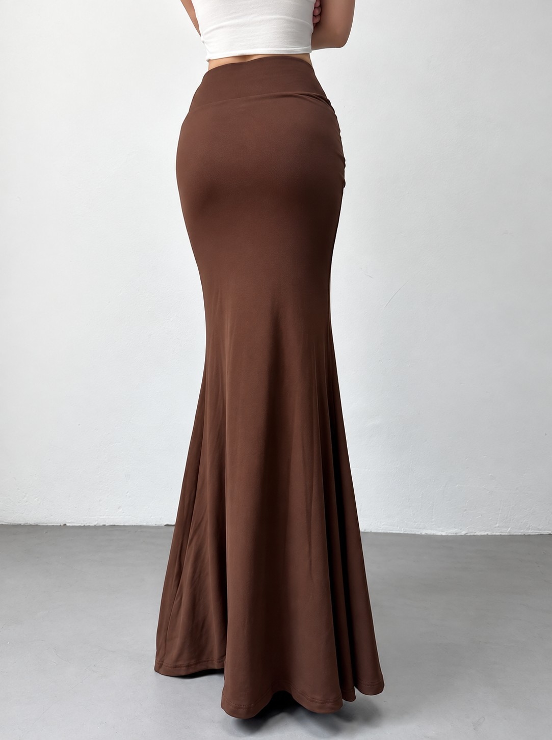 Gathered Mermaid Skirt