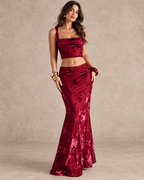 Jacquard Mermaid Skirt