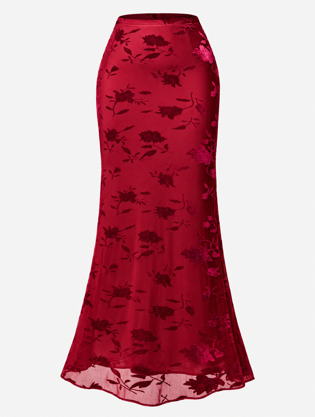 Jacquard Mermaid Skirt