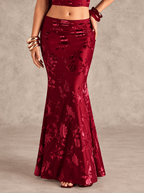 Jacquard Mermaid Skirt