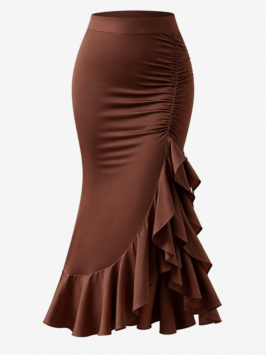 Ruffle Mermaid Skirt