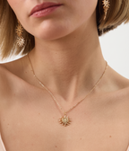 Gold-toned Handcrafted Necklace