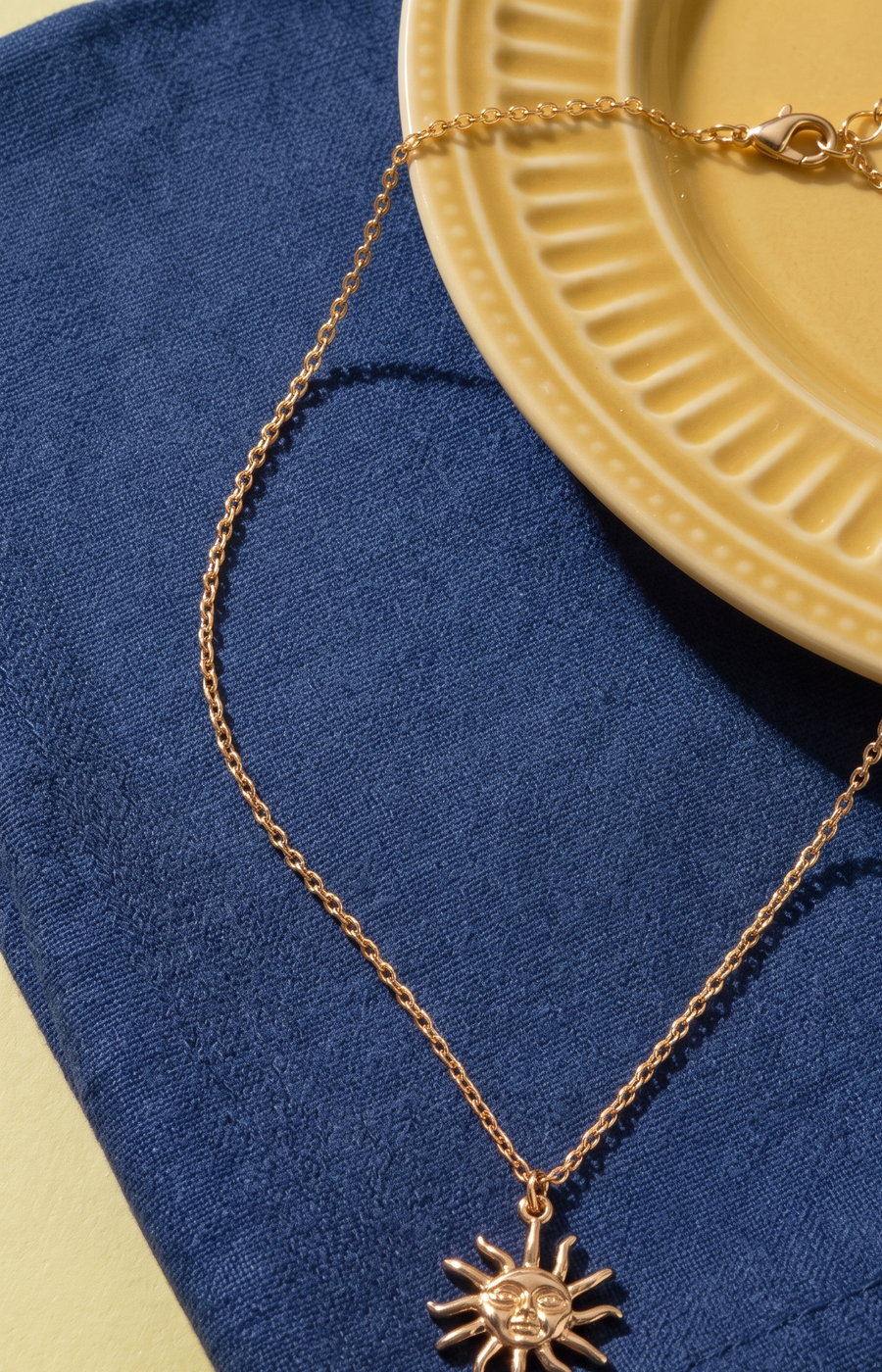 Gold-toned Handcrafted Necklace