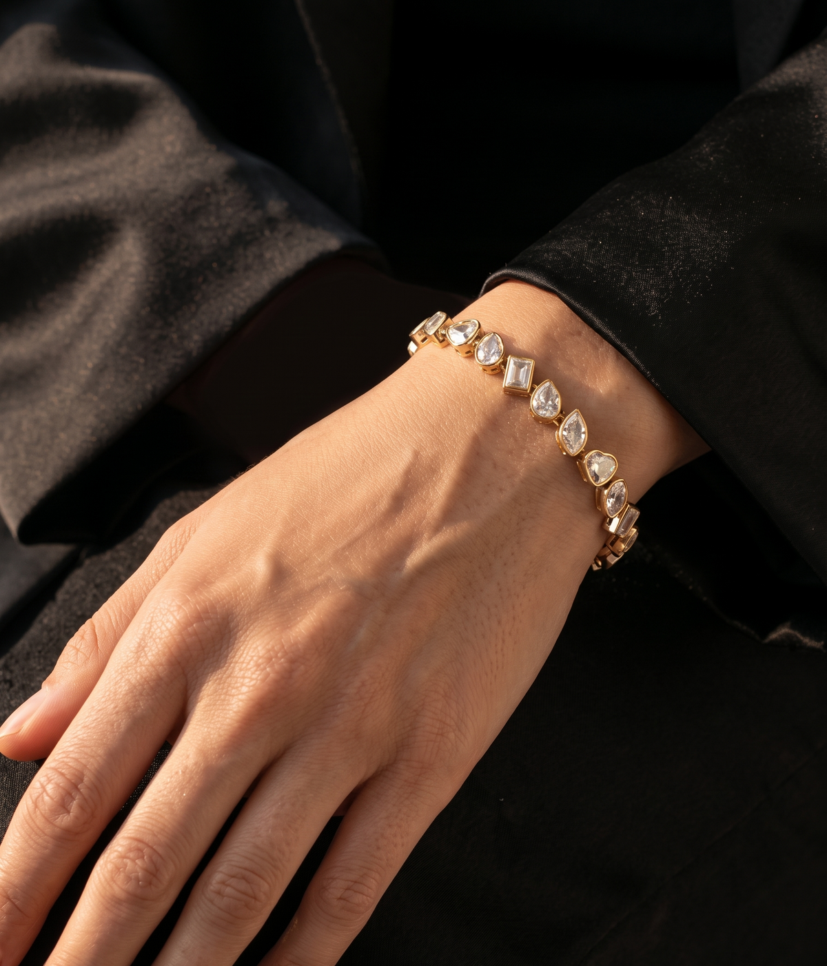 Gold Plated 2-in-1 Convertible Necklace