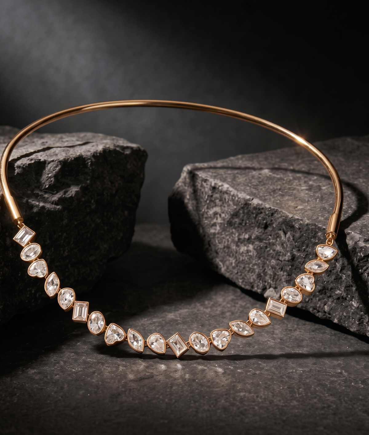 Gold Plated 2-in-1 Convertible Necklace