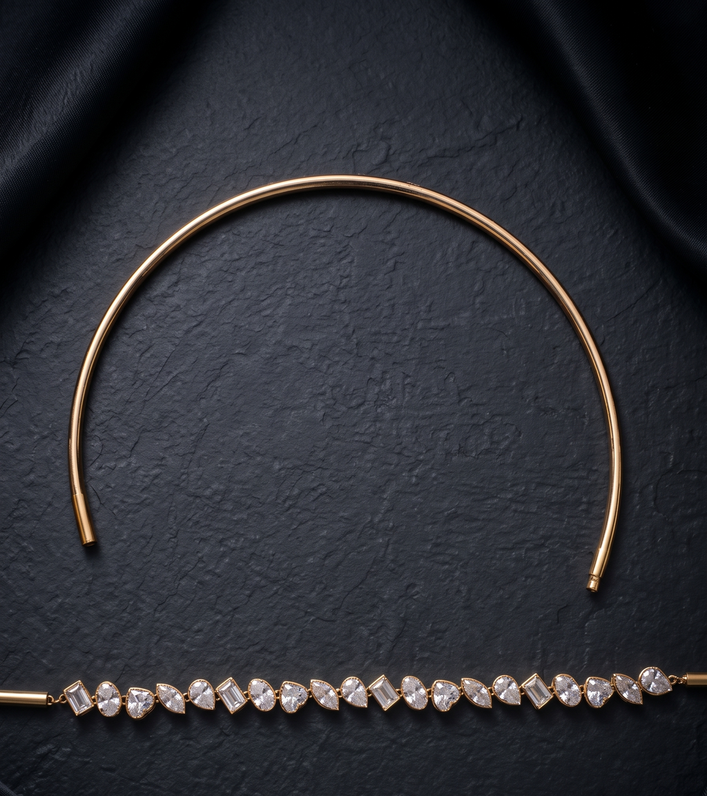 Gold Plated 2-in-1 Convertible Necklace