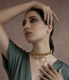 22kt Gold Plated Choker Necklace