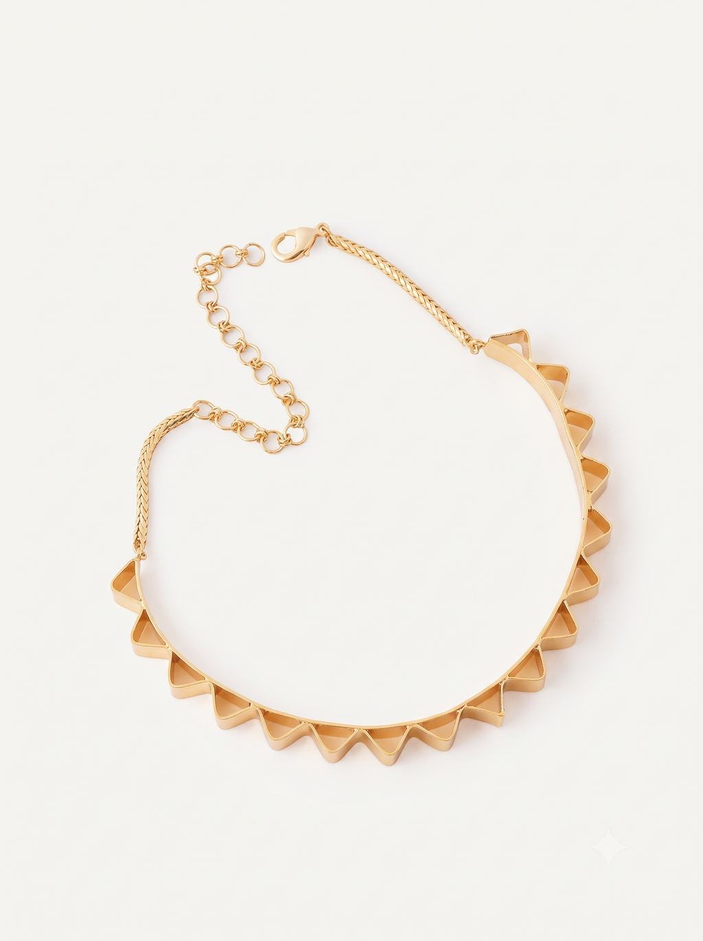 22kt Gold Plated Choker Necklace