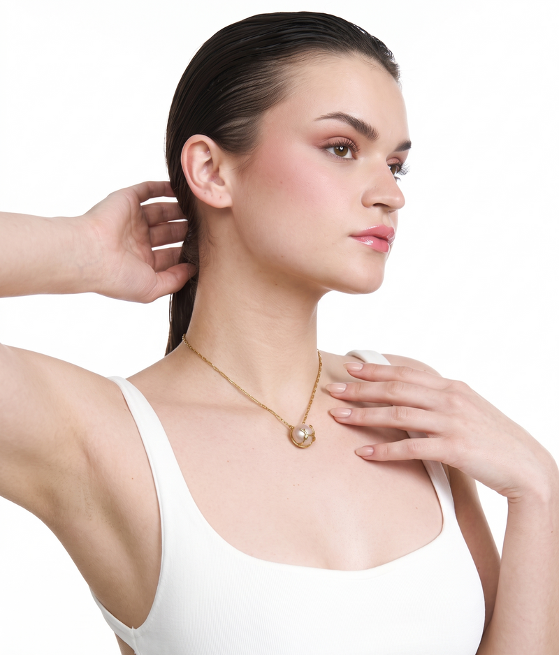 22kt Gold Plated Pendant Necklace