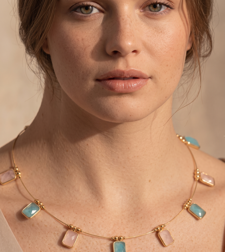 Brass Gold-Plated Necklace