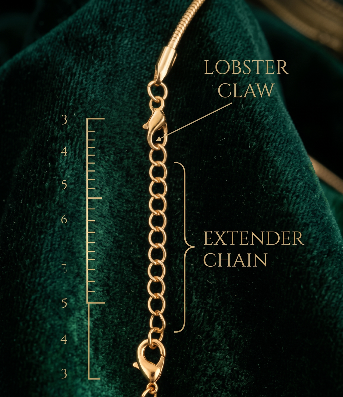 Brass Gold-Plated Choker Necklace