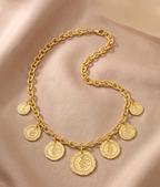 Gold-Plated Antique Necklace