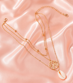 Gold-Plated Layered Necklace and Chains