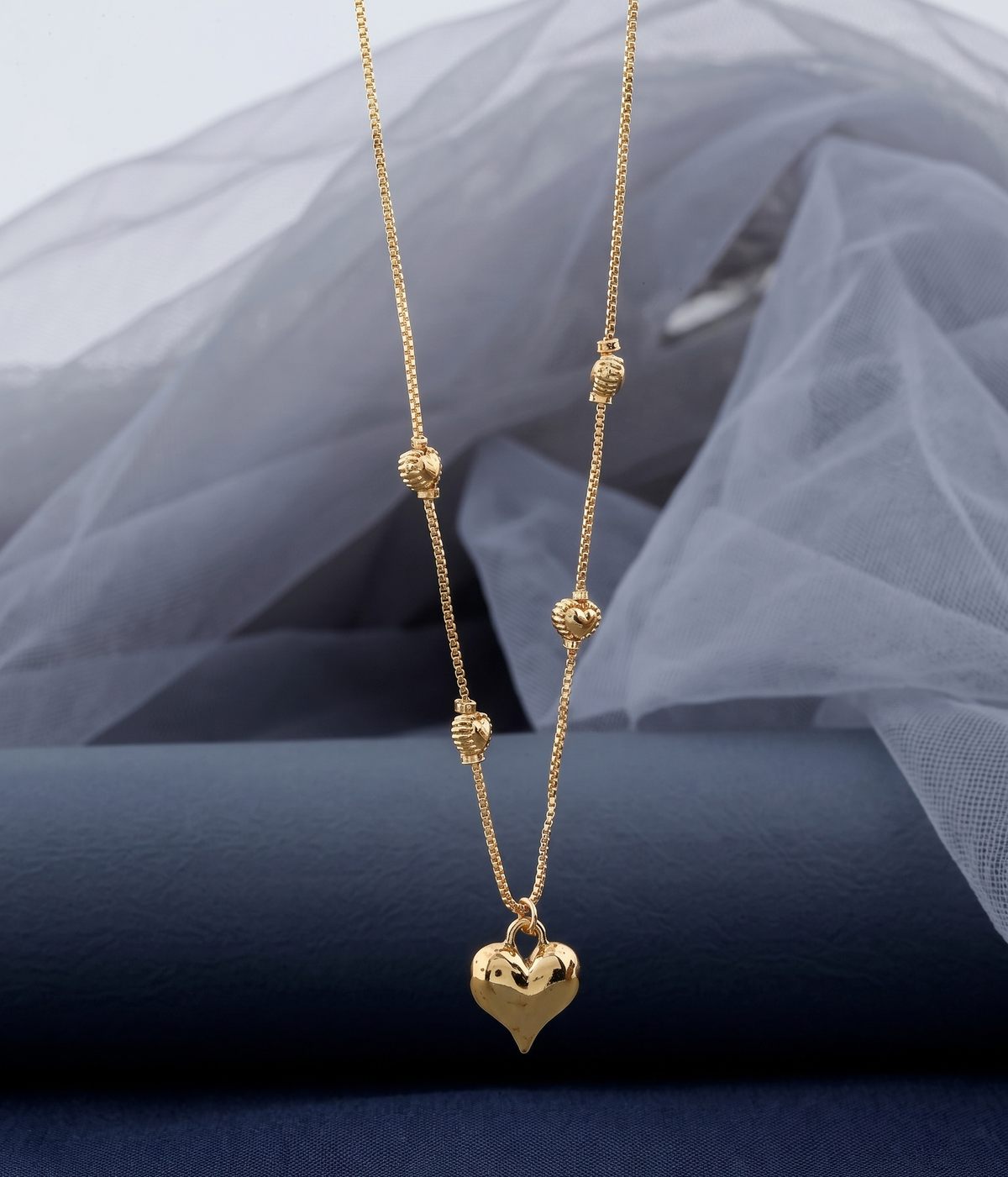 Brass Gold-Plated Necklace