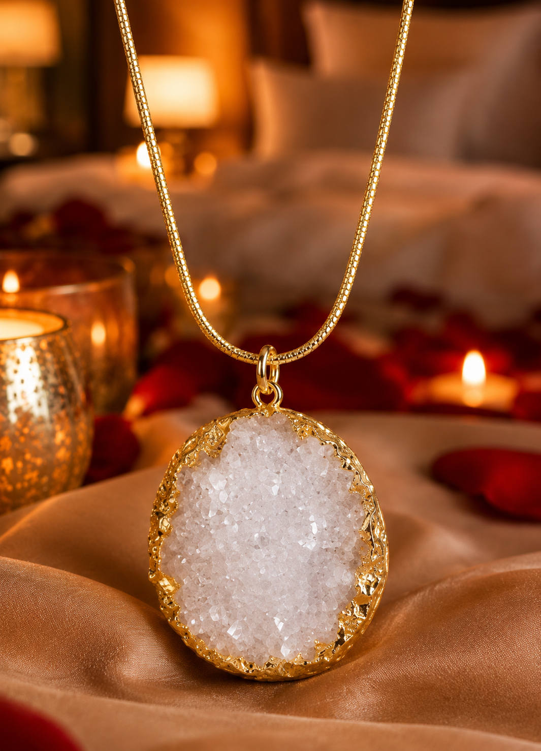 Brass Gold-Plated Necklace