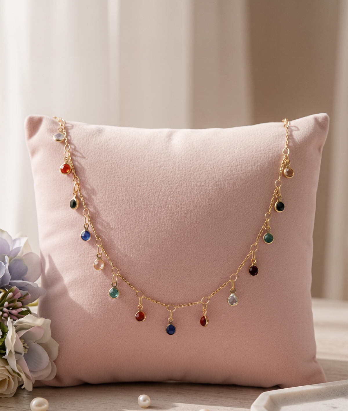 Gold-Plated Handcrafted Necklace
