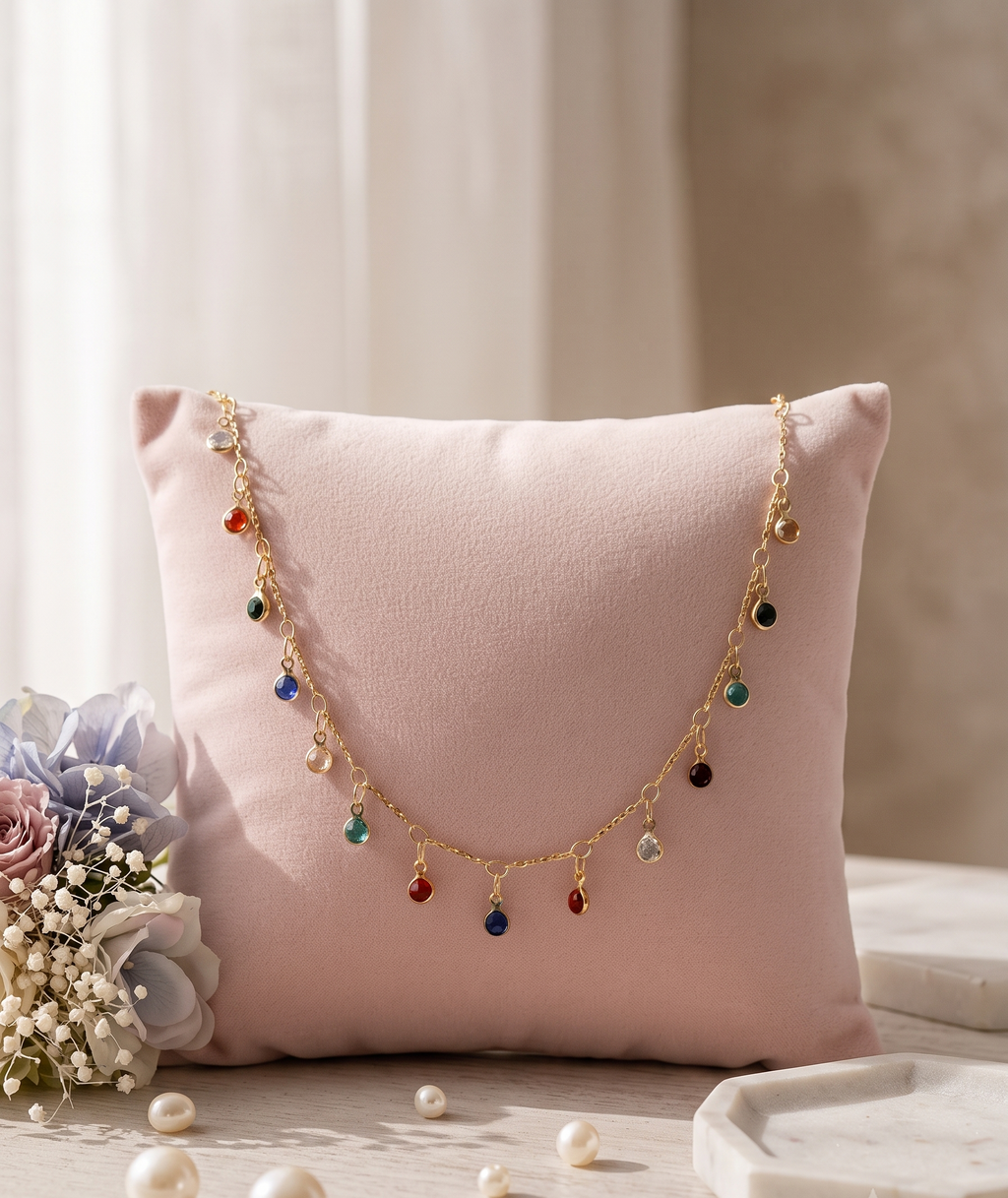 Gold-Plated Handcrafted Necklace