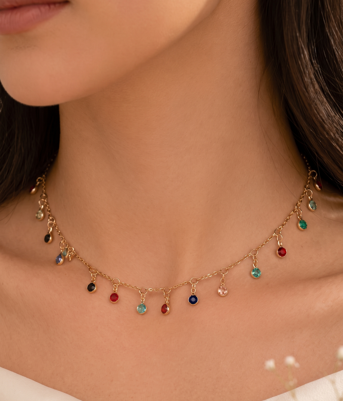 Gold-Plated Handcrafted Necklace