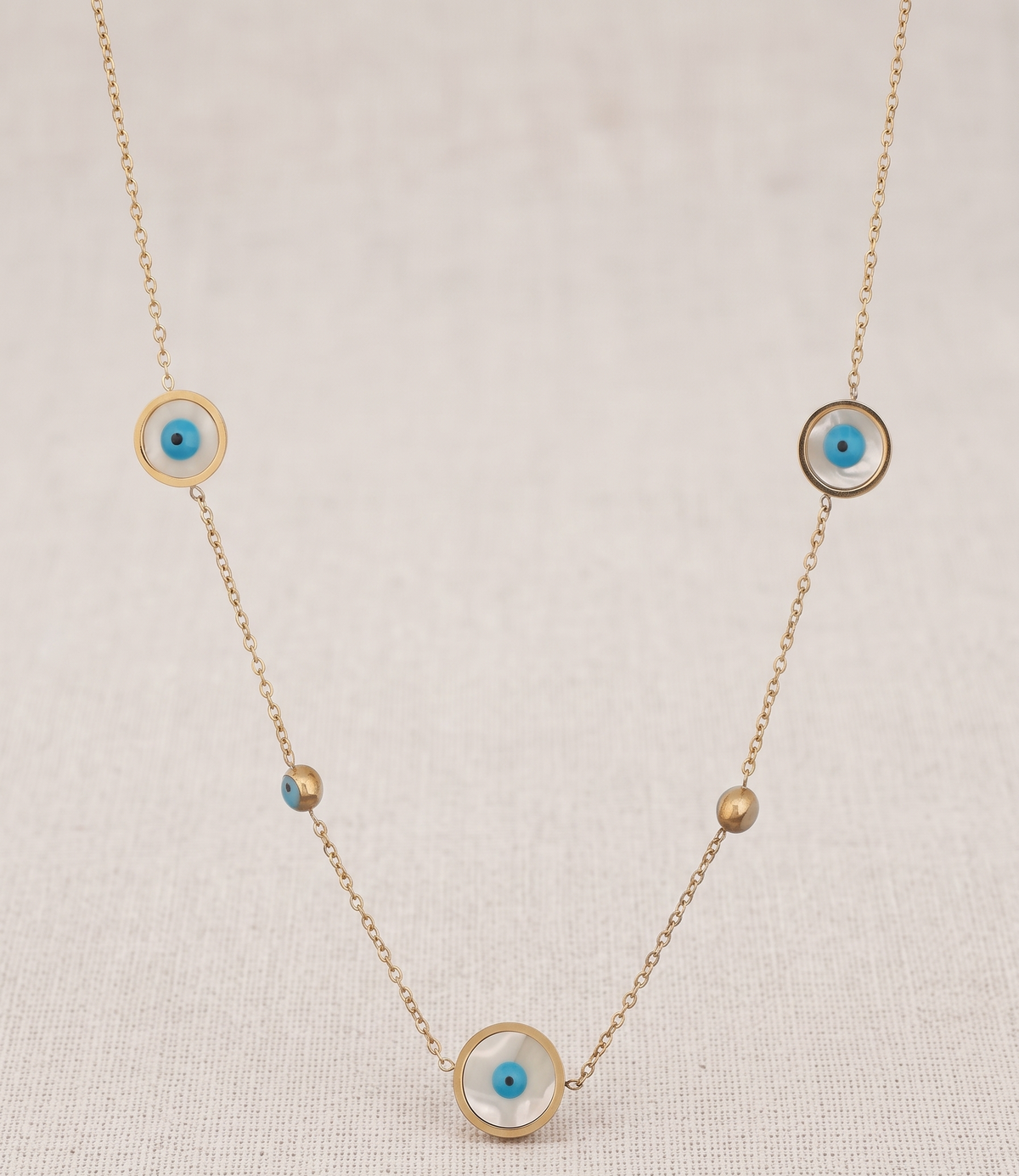 Gold-Plated Cubic Zirconia Necklace