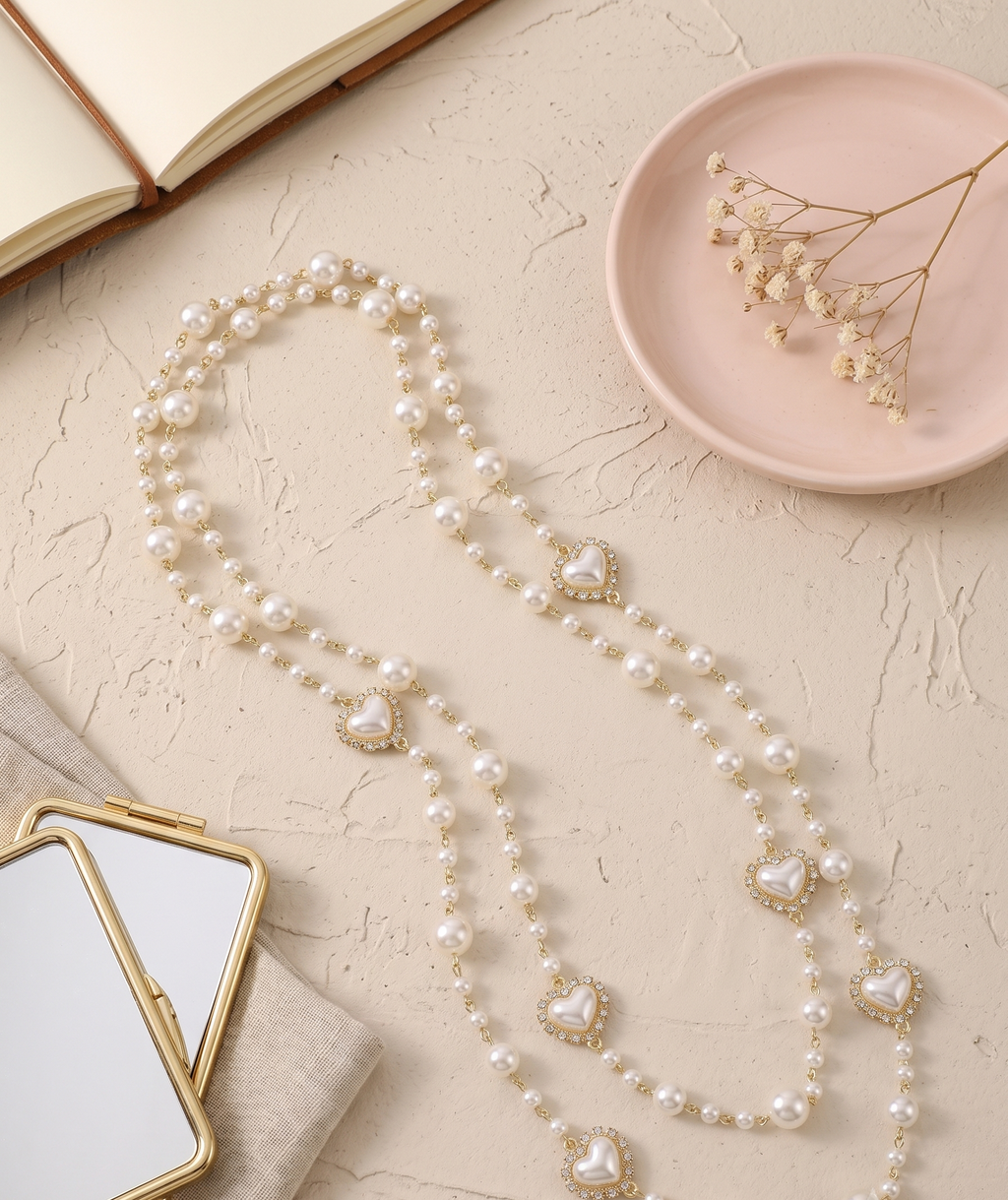 Gold-Plated Layered Necklace