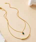 Emerald Vine Necklace