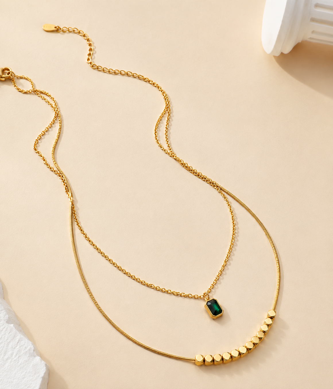 Emerald Vine Necklace