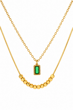 Emerald Vine Necklace