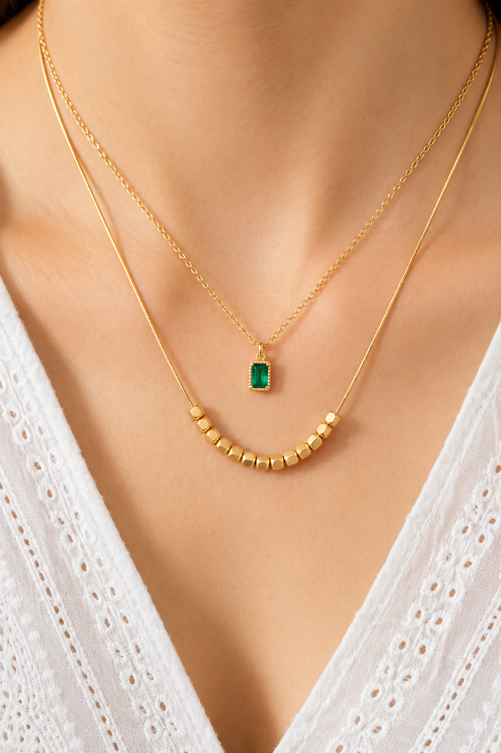 Emerald Vine Necklace